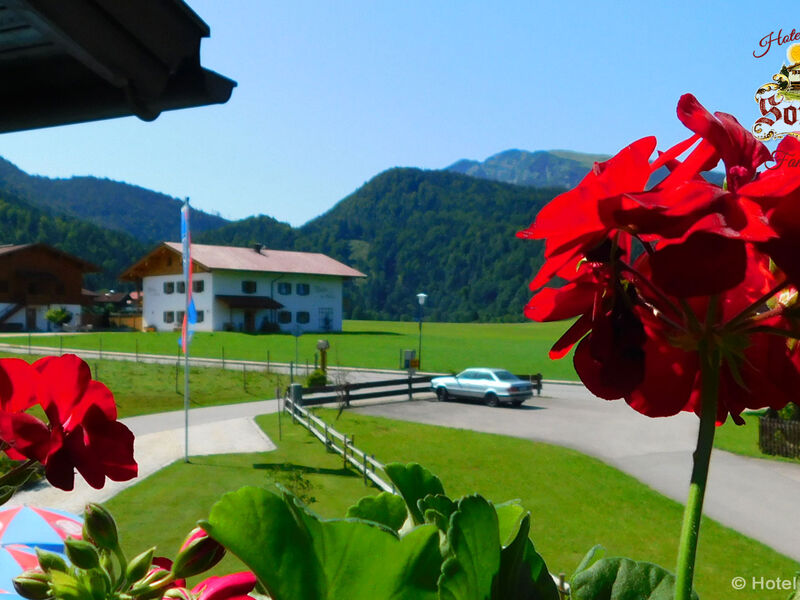 Hotel Restaurant Sonneck Blick nach Süden